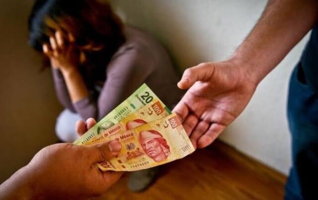 En la actualidad con la trata de personas