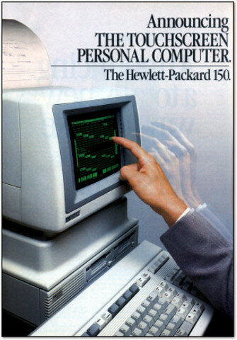 HP-150 el Touchscreen da el siguiente paso.