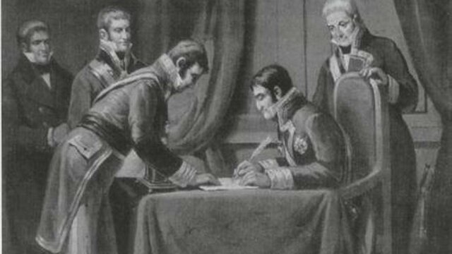 Derogación de la constitución de 1812