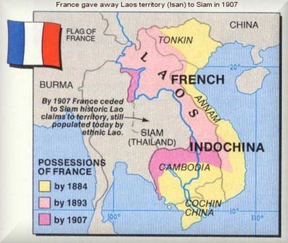 French Colonization of Laos