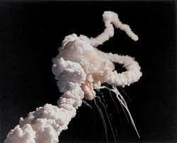 Space Shuttle "Challenger" Explodes After Liftoff