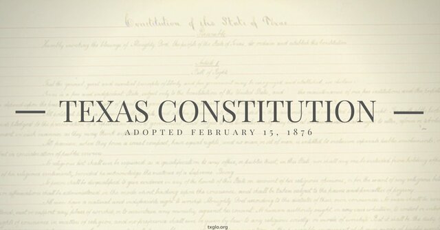 Texas Constitution