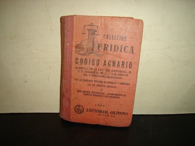CÓDIGO AGRARIO