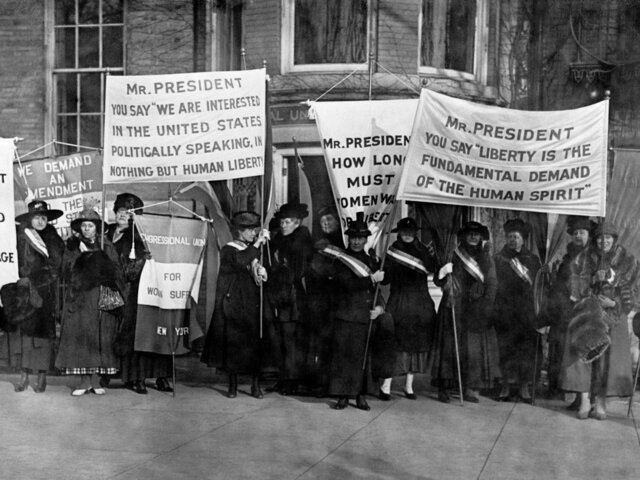 The Women's Suffrage Movement