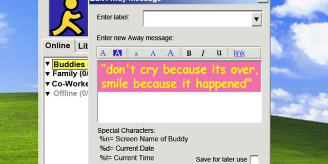 AOL Instant Messenger (AIM)