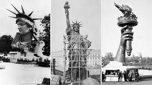 The Statue of Liberty comes to America