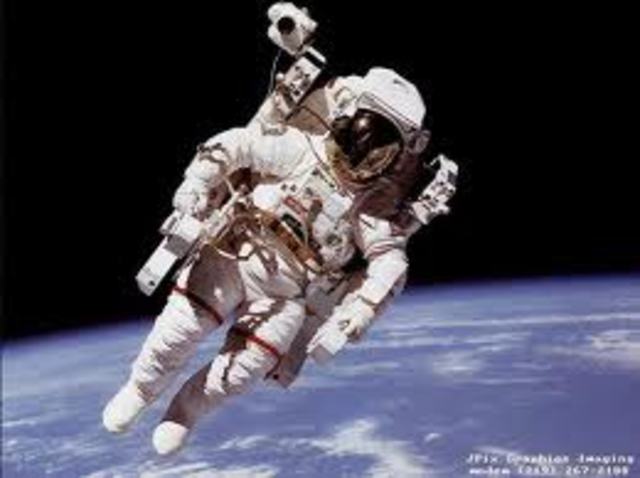 This was the very first space walk