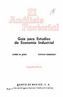 Análisis Factorial: guía para estudios de economía industrial