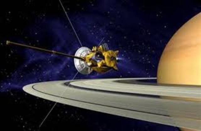 First Space Craft To Orbit Saturn