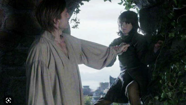 Brann falls from the tower