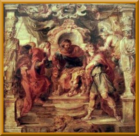 Agamemnon seizes Briseis