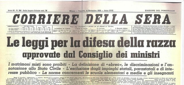Leggi razziali in Italia