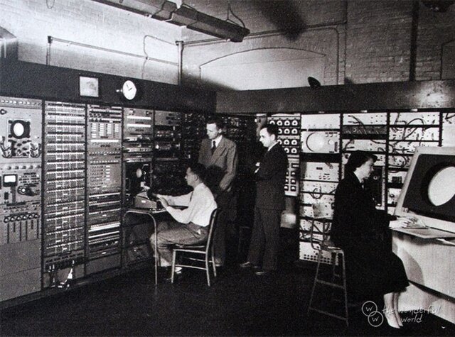 First Computers Communicate
