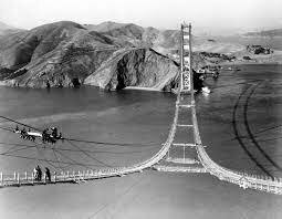 Official Start of Construction of the Golden Gate Bridge