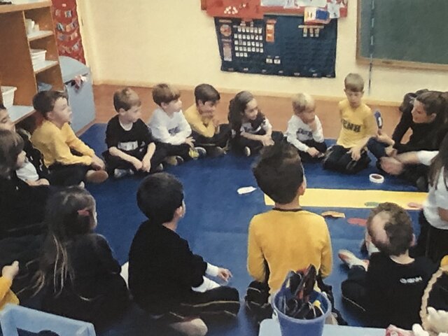 My first day in the school