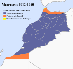 PROTECTORADO HISPANO-FRANCÉS EN MARRUECOS