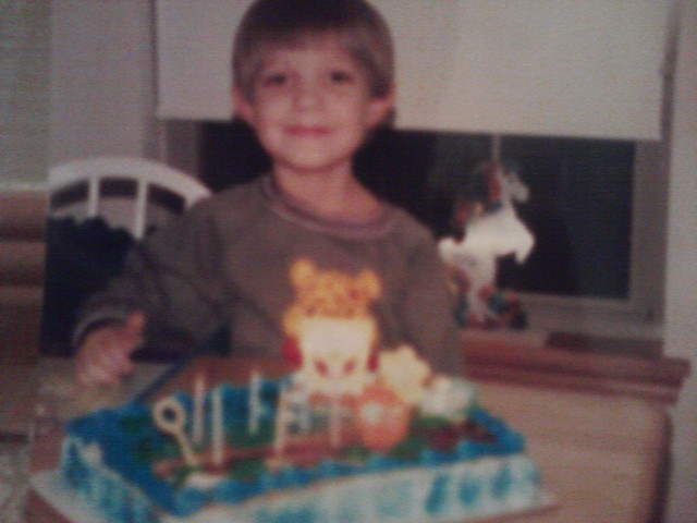 January 18, 2002: My 5th birthday