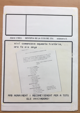 Publicació del núm. 0 de la nostra revista