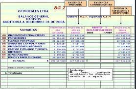 Papeles de trabajo de auditoria externa e interna