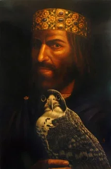 El emperador Federico II siglo XIII