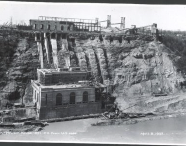 Ontario Hydros Queenston-Chippawa Hydroelectricity Power Generator