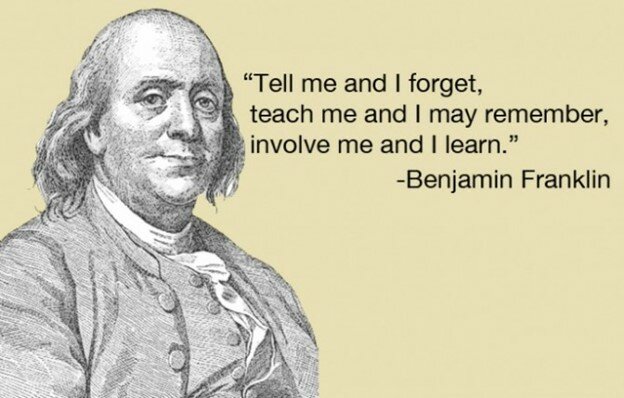 Benjamin Franklin suggests adding Art Education to Nation's Curricula