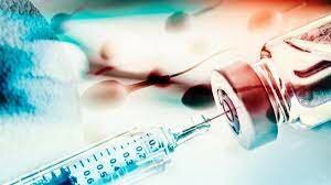 Inyección anticonceptiva.