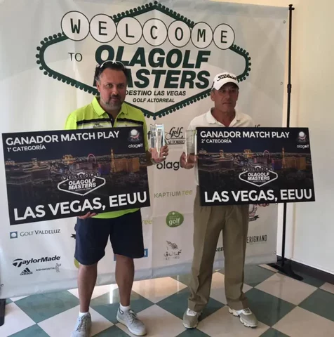 El meu pare va ser guanyador del torneig olagolf masters a les vegas EEUU.