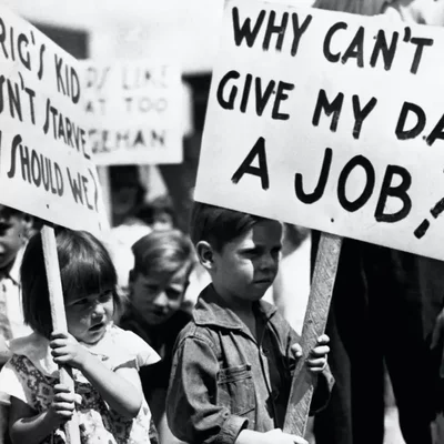 Timeline: The Great Depression