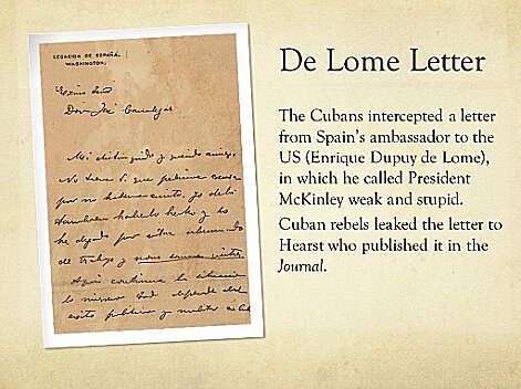 De Lome Letter