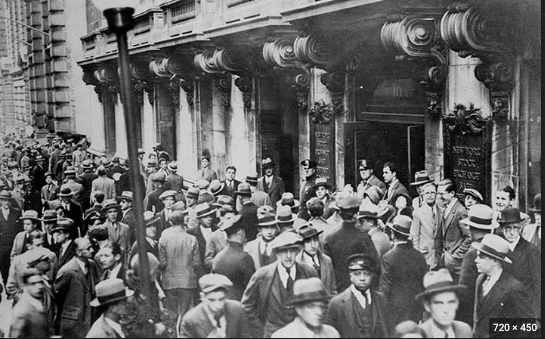Stock Market Crash Begins Great Depression