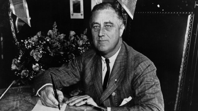 Franklin Roosevelt first election