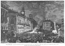 Revolución en la Puerta del Sol