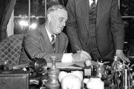 President Roosevelt died at his Retreat