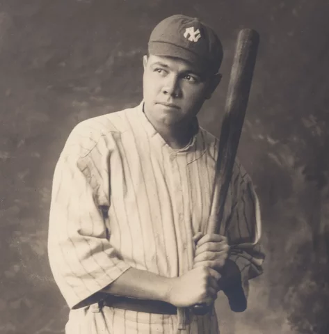 Babe Ruth Hits His First Professional Home Run