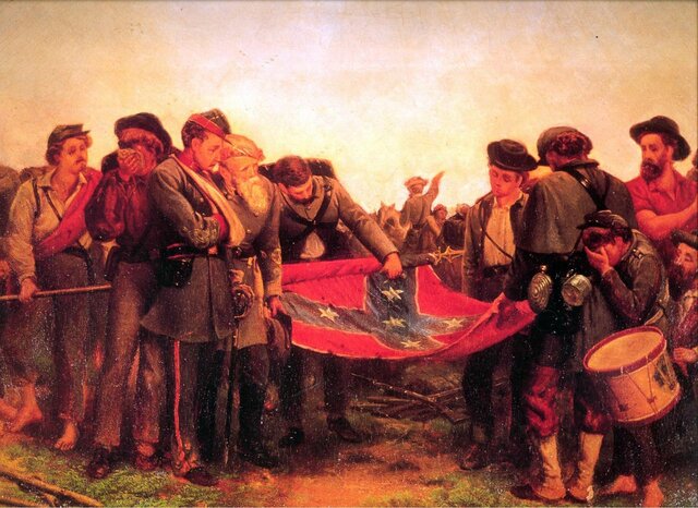Confederate Army Defeated