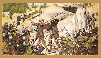 Primer derrota de Carlomagno