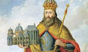 Carlo Magno llega al trono