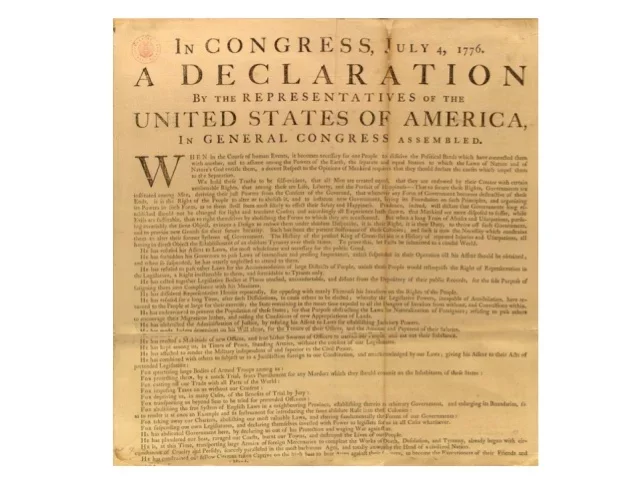 Declaració Revolució Americana