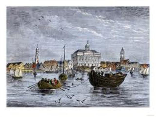 British take over Charleston