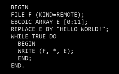 ALGOL (Algorithmic Language)