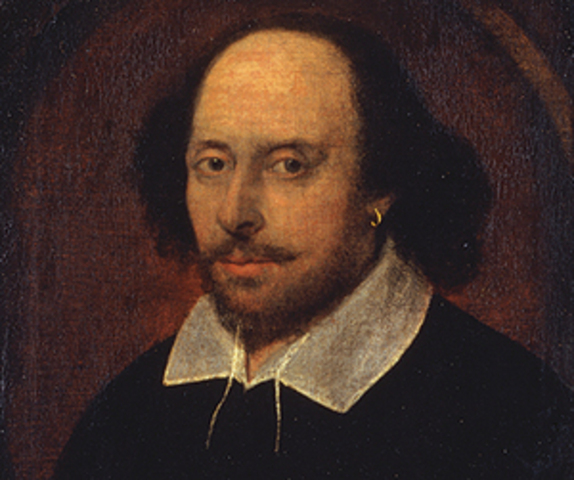 Shakespeare retires to "New Place"