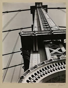 Manhattan Bridge, Looking Up