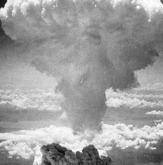 The Atomic bomb is dropped on Hiroshima