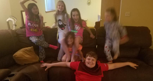 my brother was born.