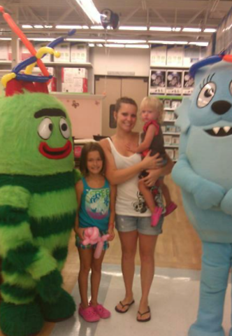 MY OLDER SISTER WAS BORN.