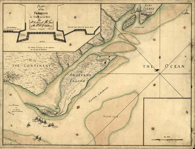 Attack on Fort Moultrie, Fail