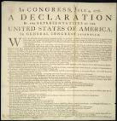 The Declaration of Independence