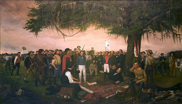 Texas Revolution ended/ Battle of San Jacinto