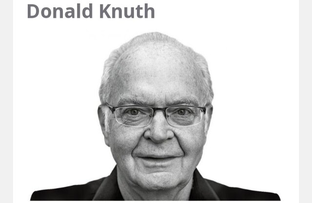 DONALD KNUTH